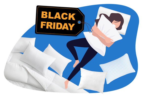 Travesseiros Black Friday