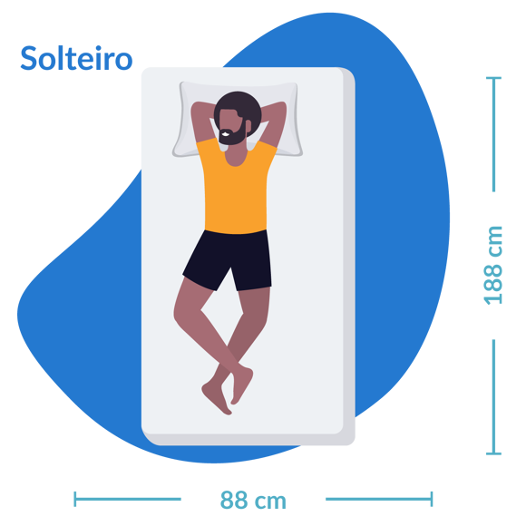 Colchão de Solteiro