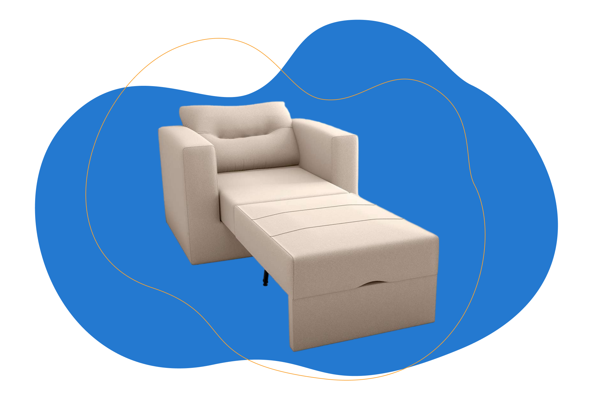 sofa cama mobly marisol suede