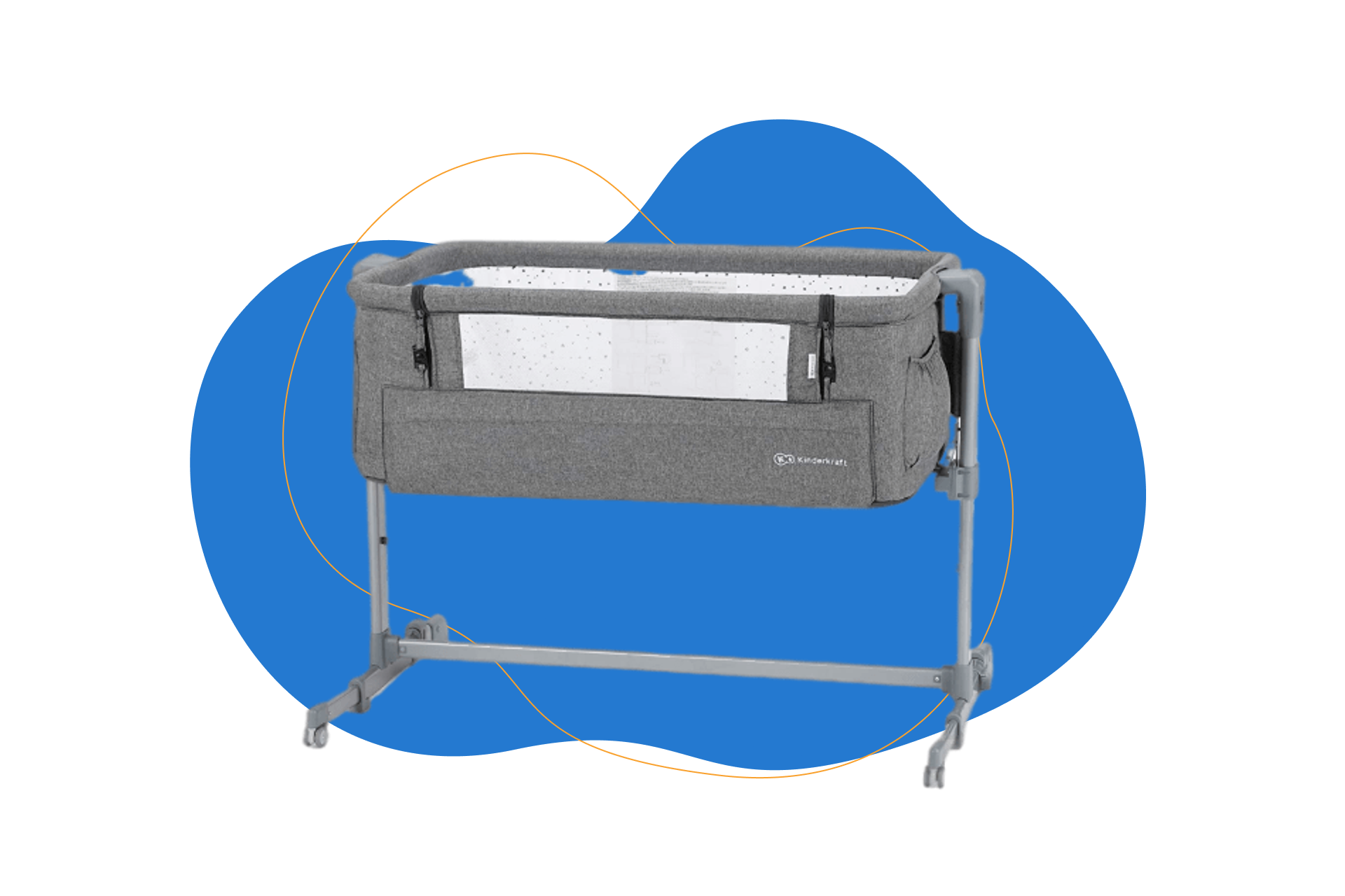 berço co-sleeping kinderkraft neste up