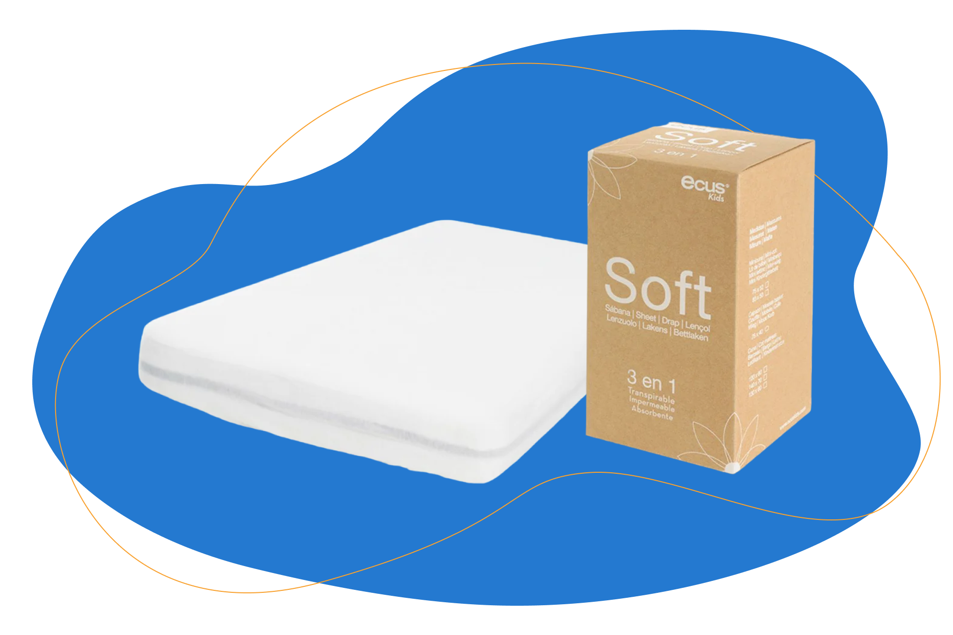 protector de colchão soft ecus kids