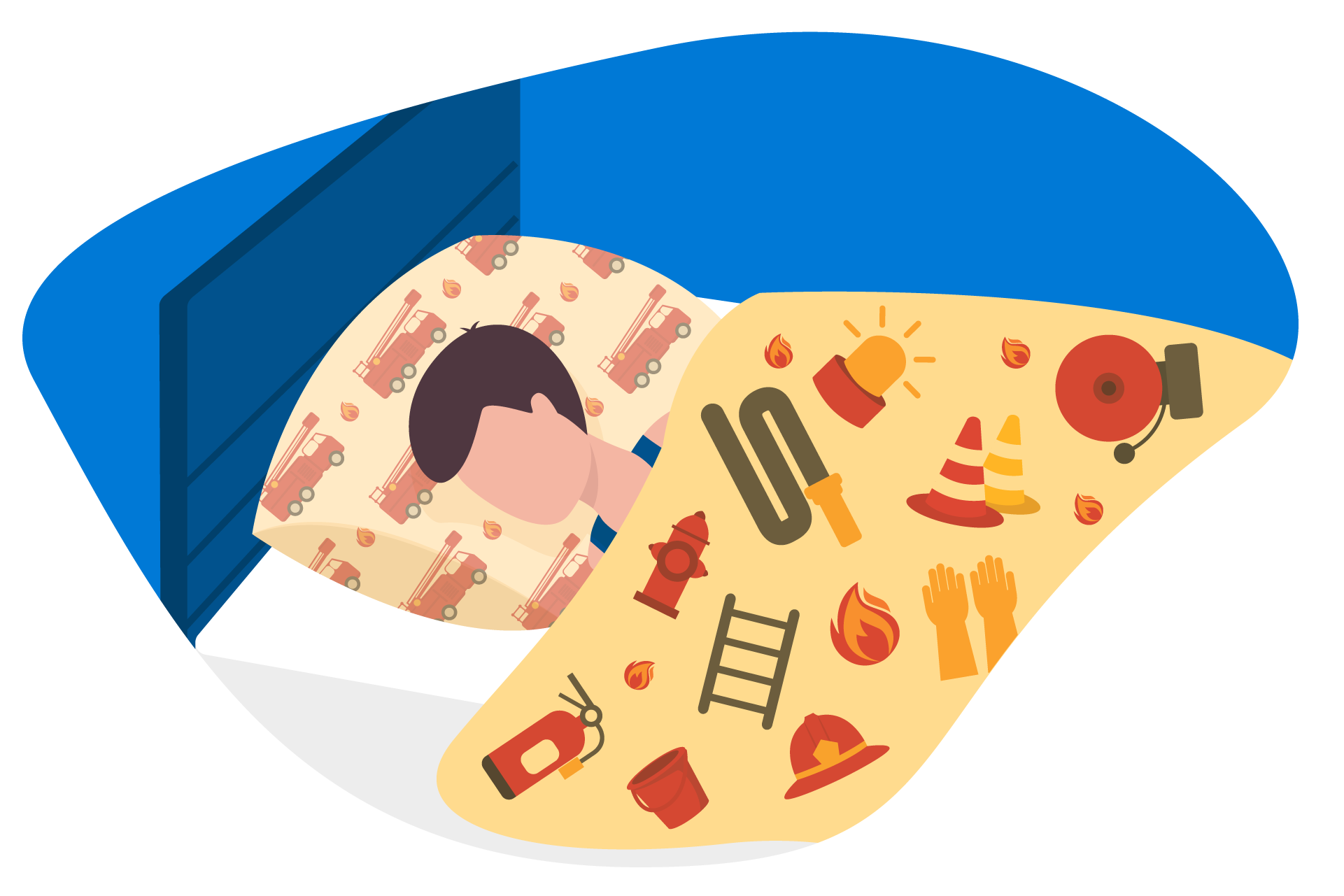 Roupa de cama de criança