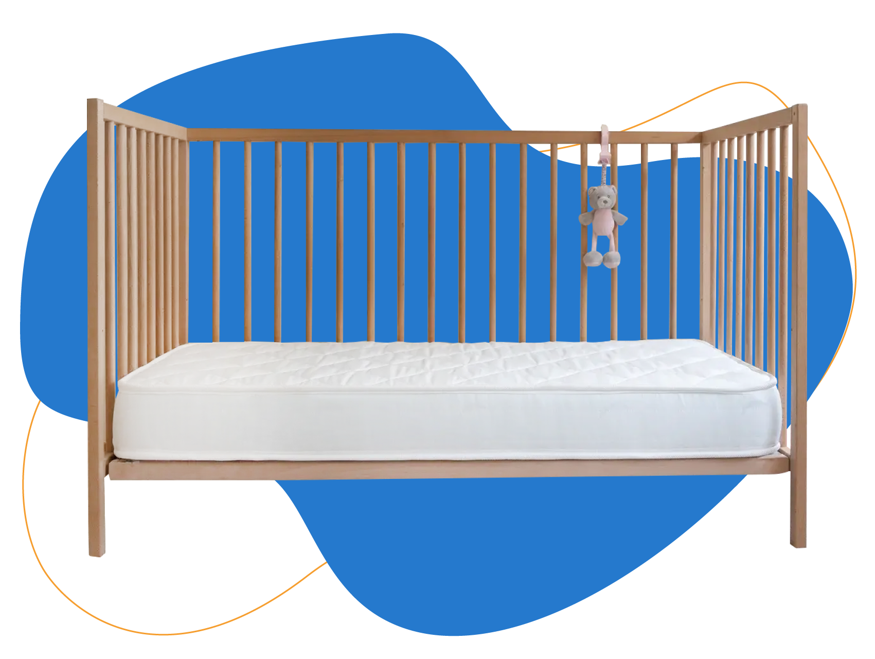 colchão de berço de viscoelástica colmol