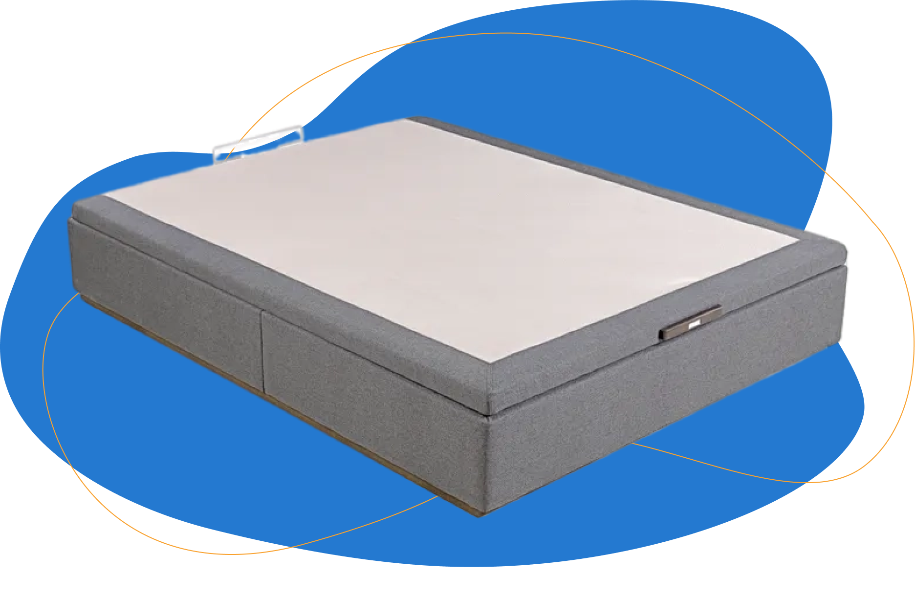 sommier com arrumação pikolin