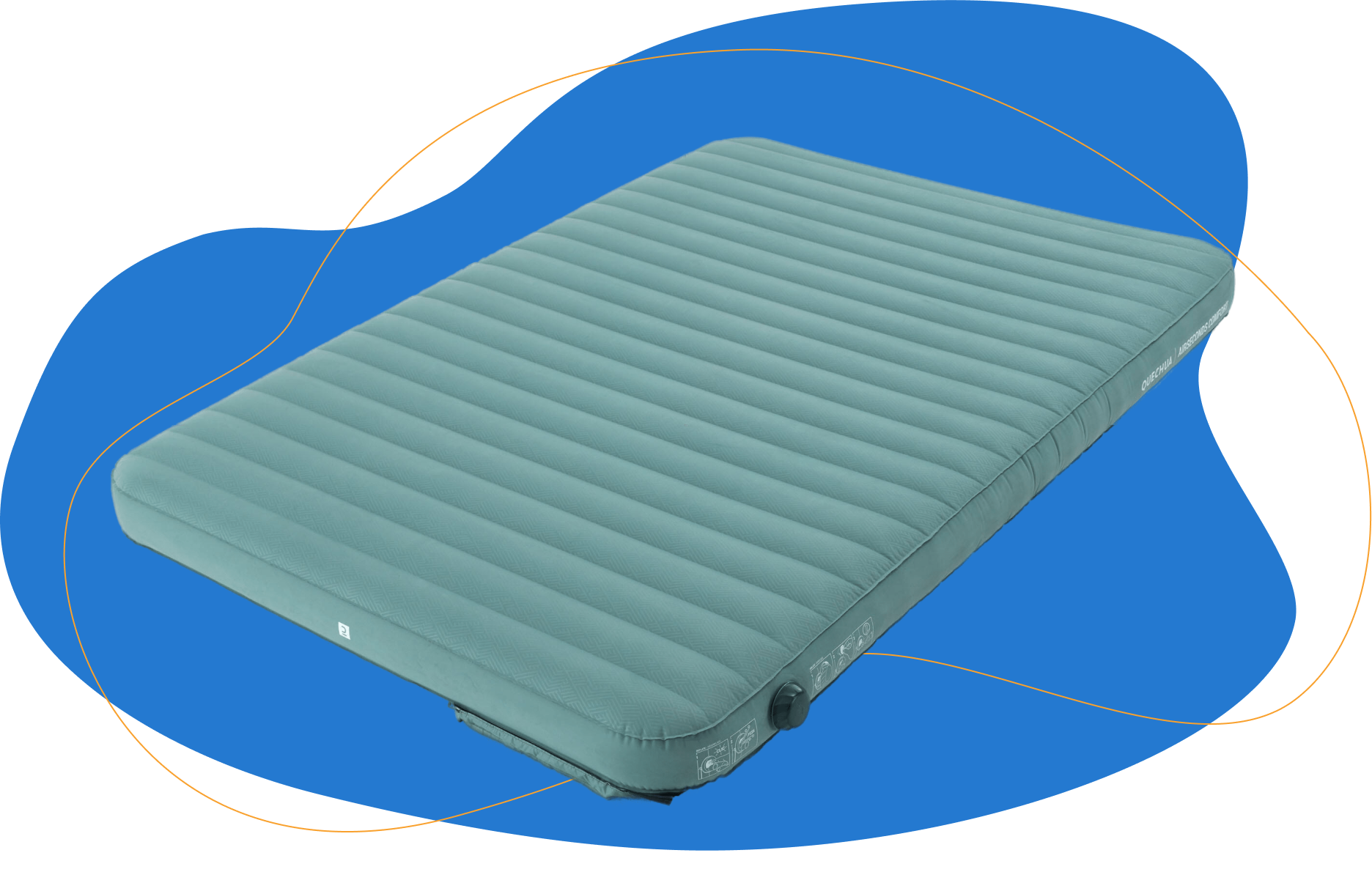 Colchão insuflável Quechua Air Seconds Comfort