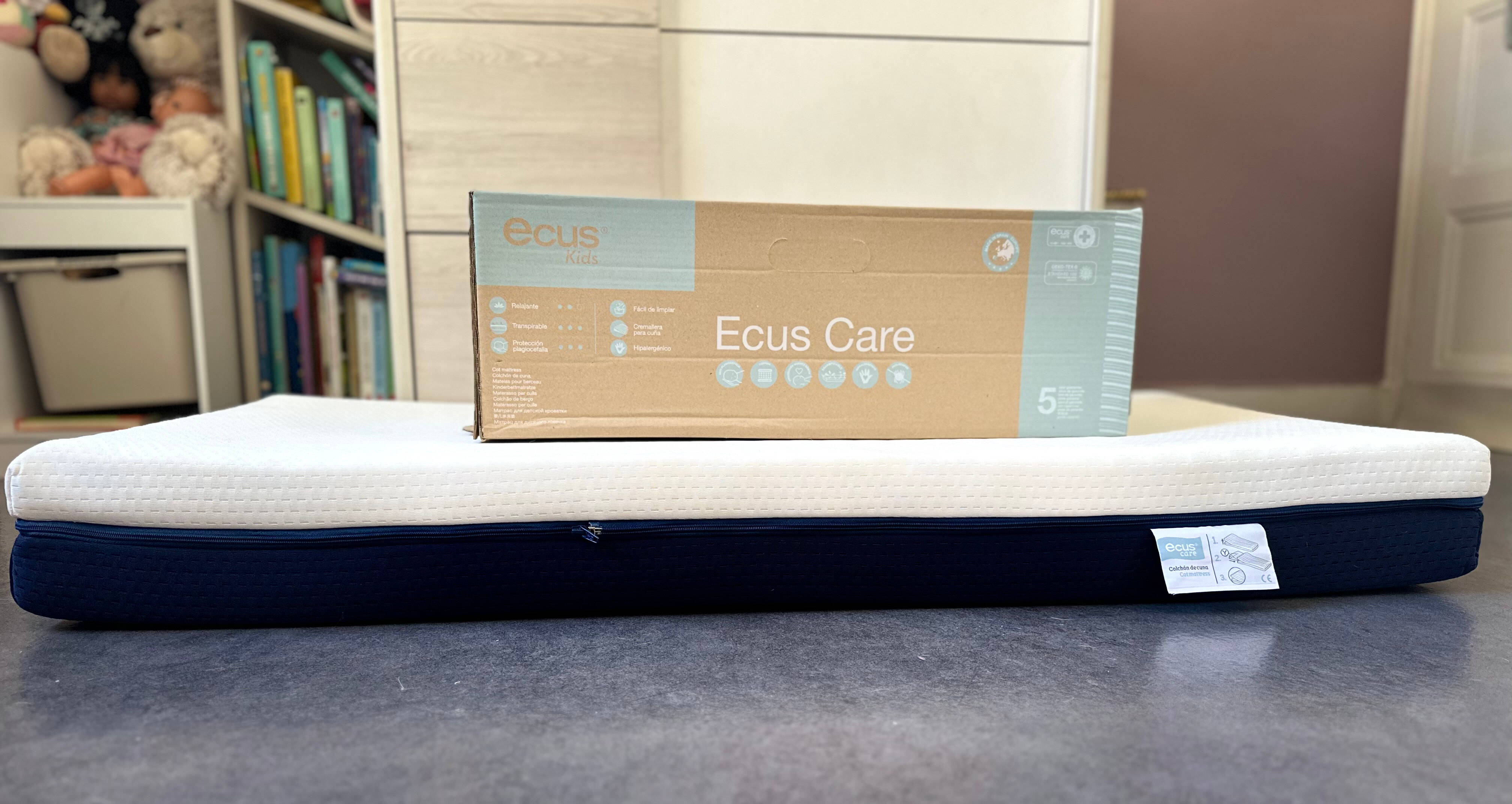colchão de bebé care ecus kids