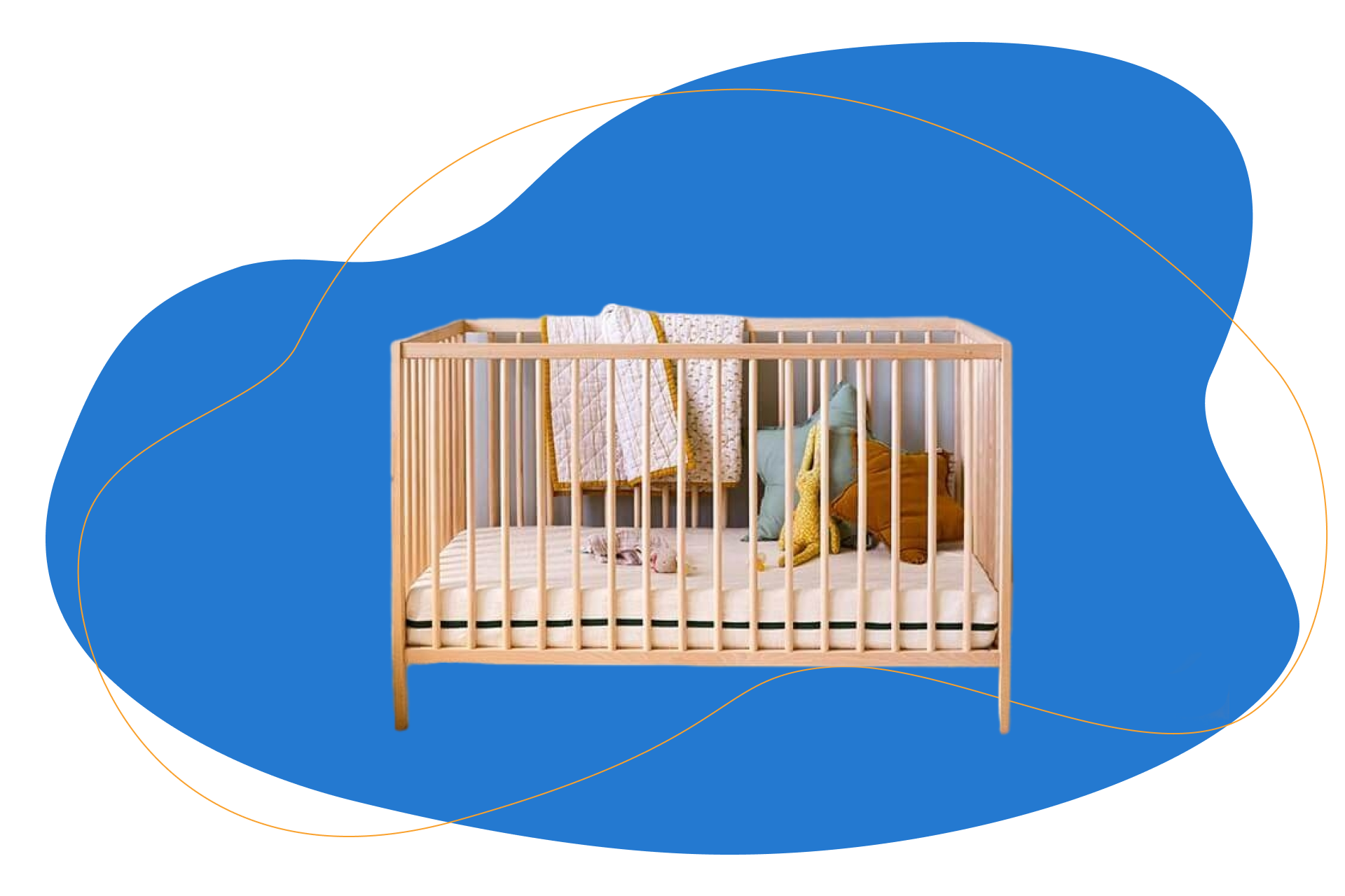 colchão de bebé bio kipli