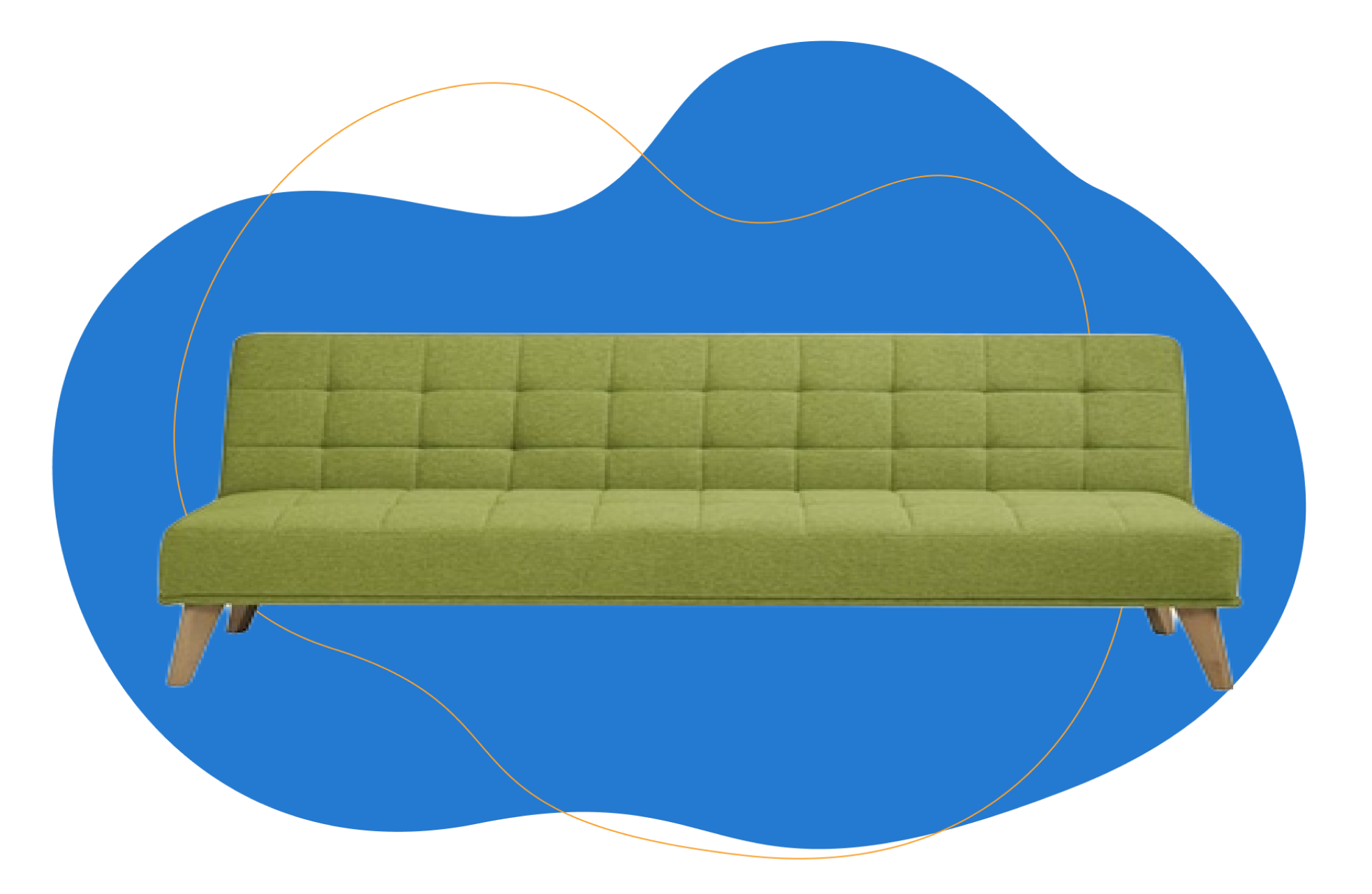 Sofá cama Conforama Olivia