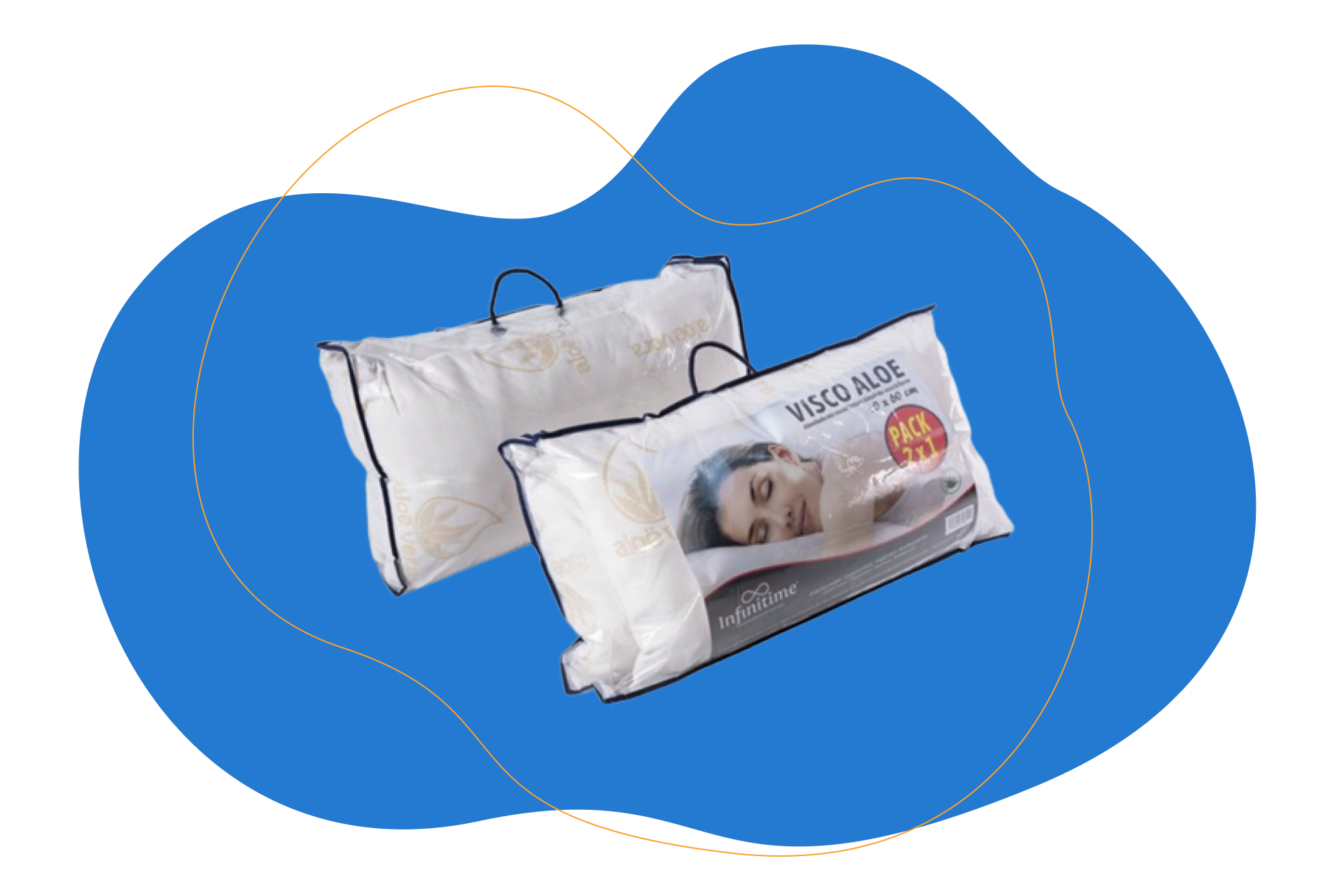 Pack de duas almofadas Conforama