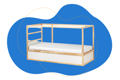 Cama IKEA Kura