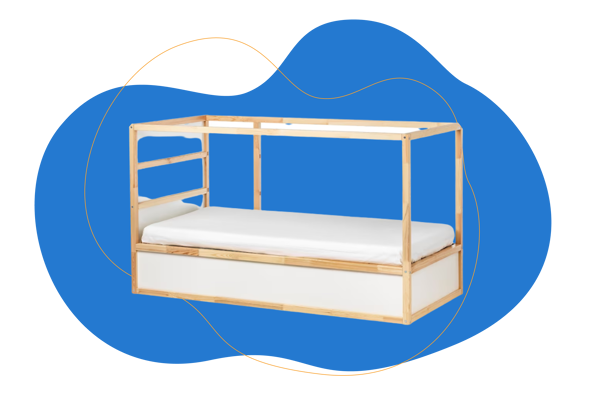 Cama IKEA Kura