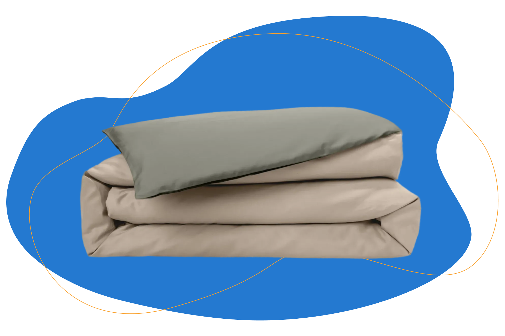 capa de edredon 100% algodão emma