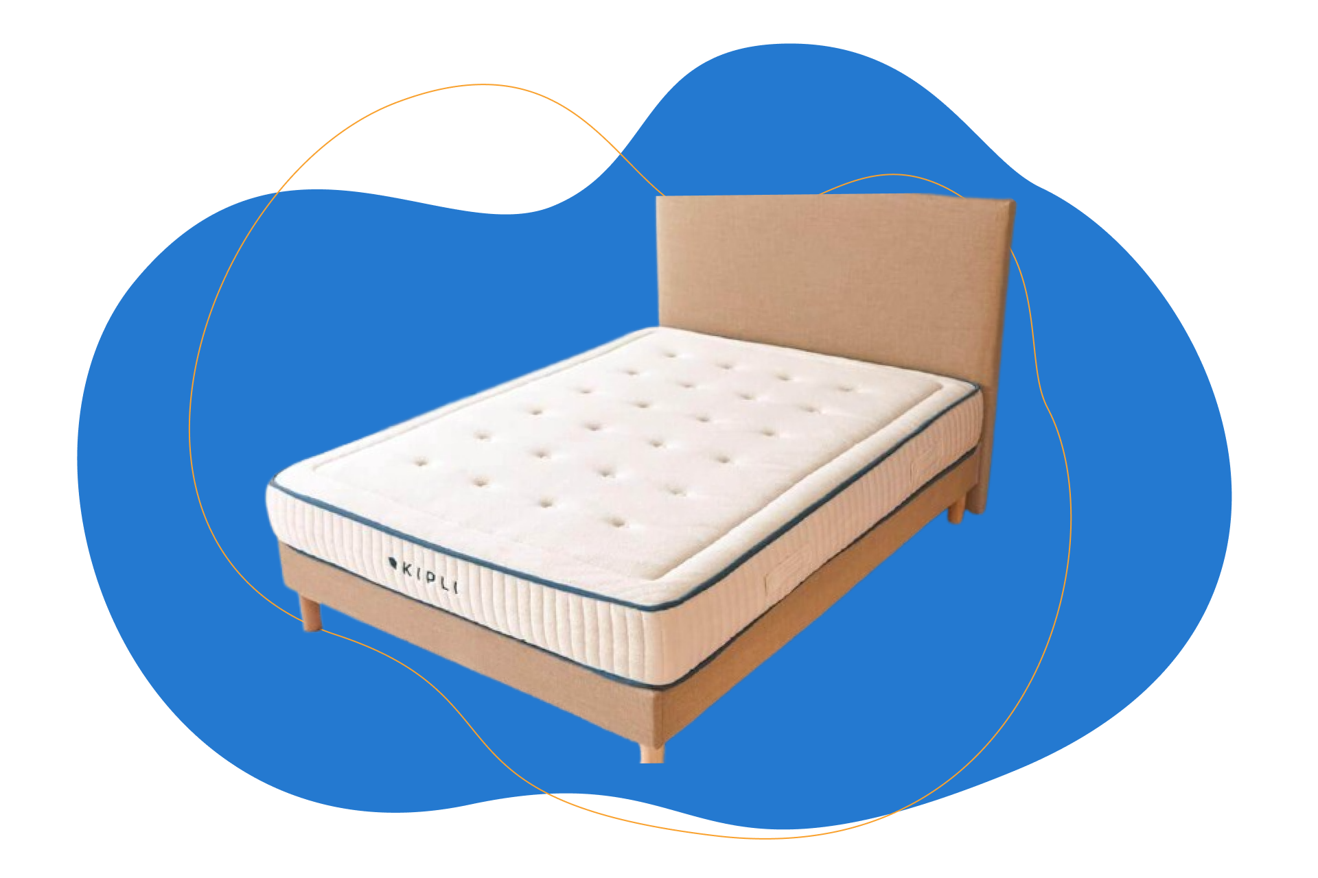 Colchão de látex natural Kipli