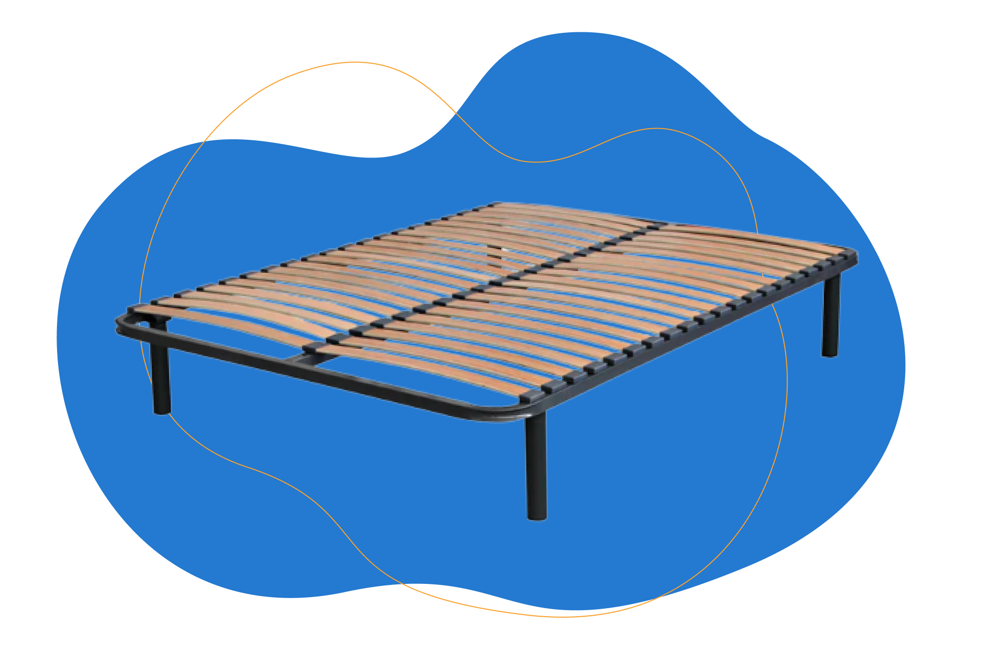 Estrado de ripas modelo Paris da marca Colmol