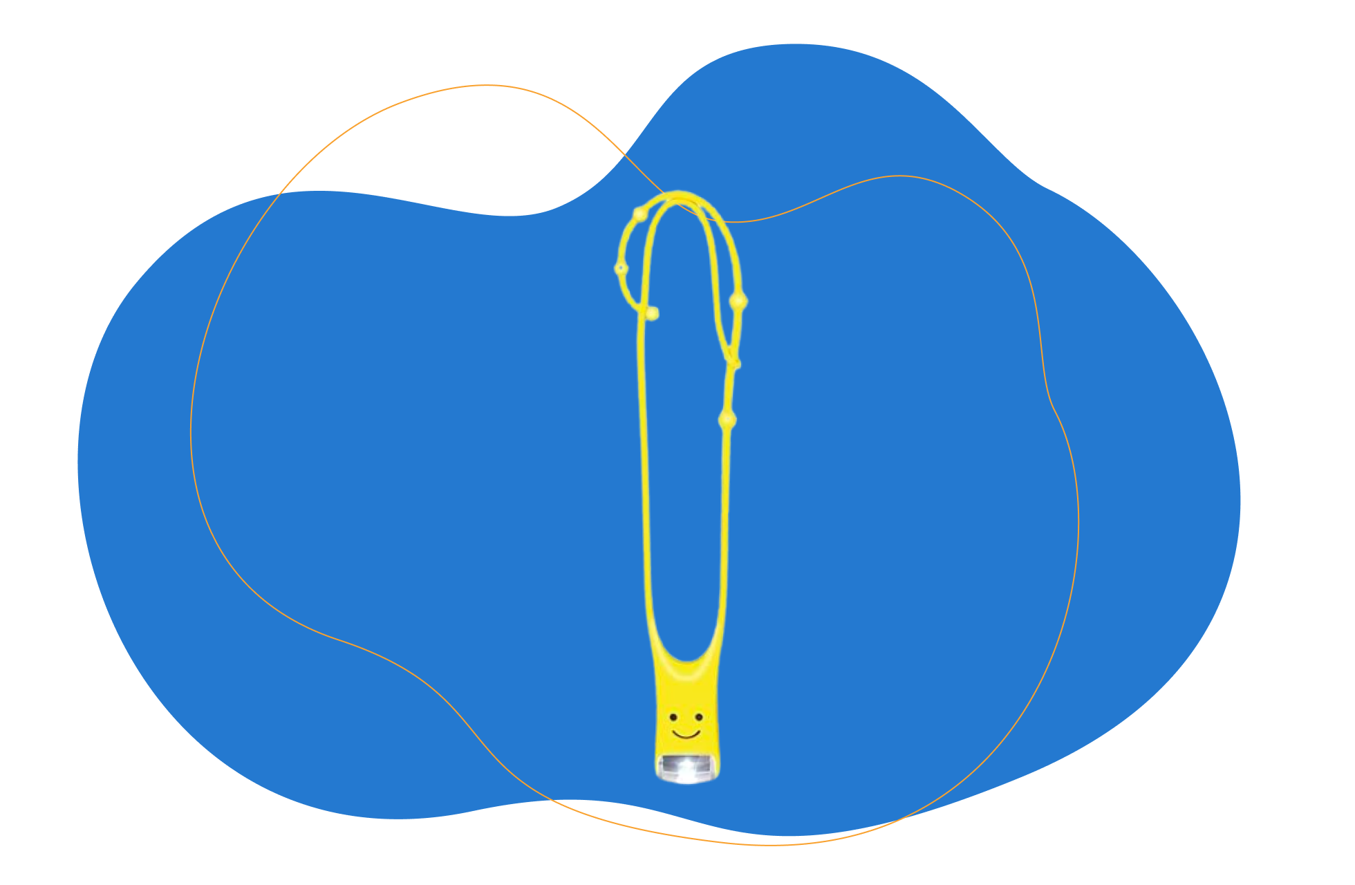Luz de leitura infantil de silicone Lese Buddy