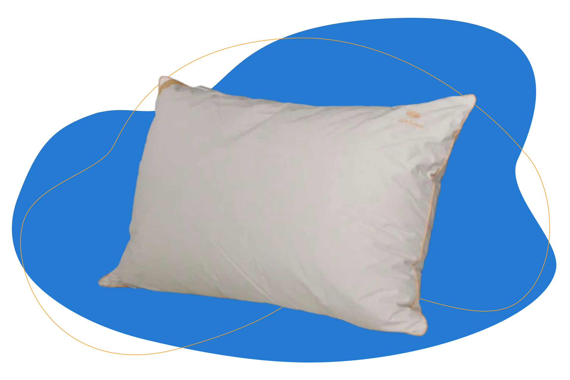 Almofada de sumaúma da marca Colmol