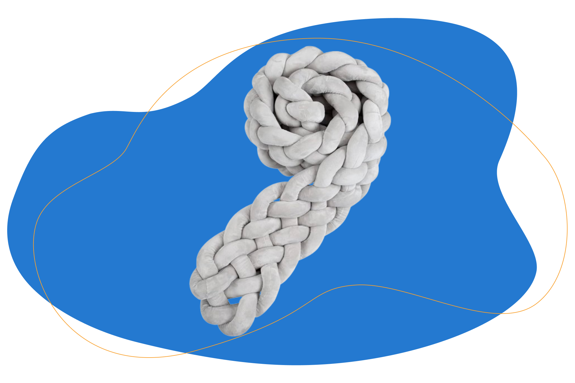 Contorno de berço trança Totsy Baby