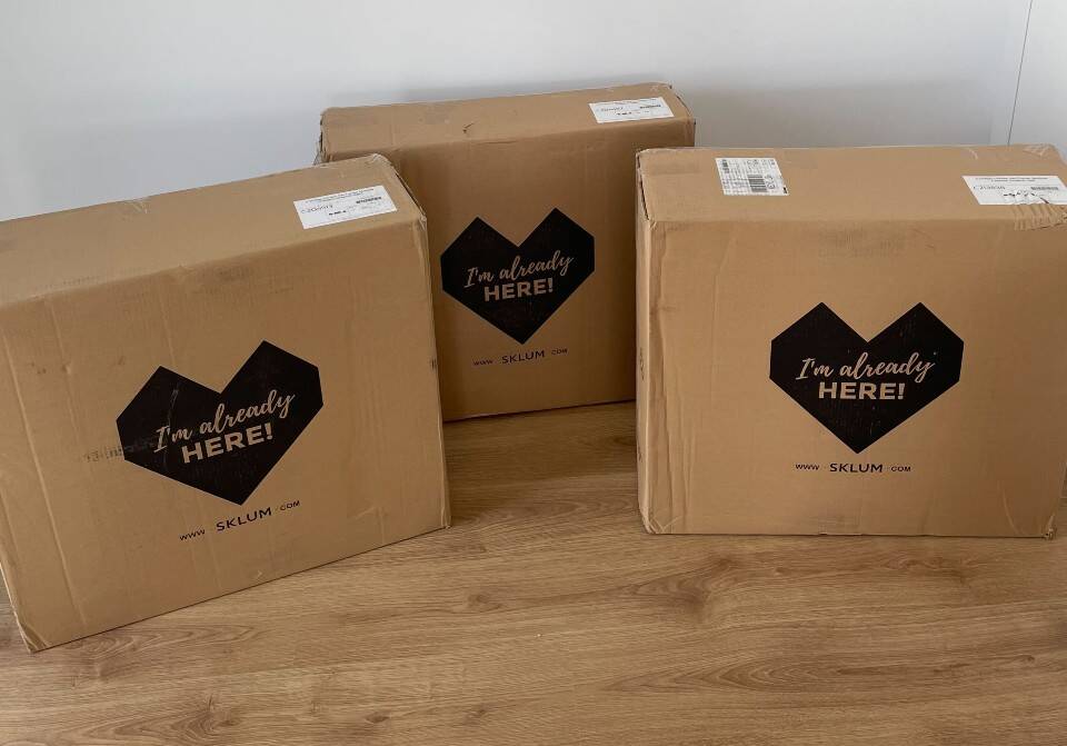 entrega encomenda sklum