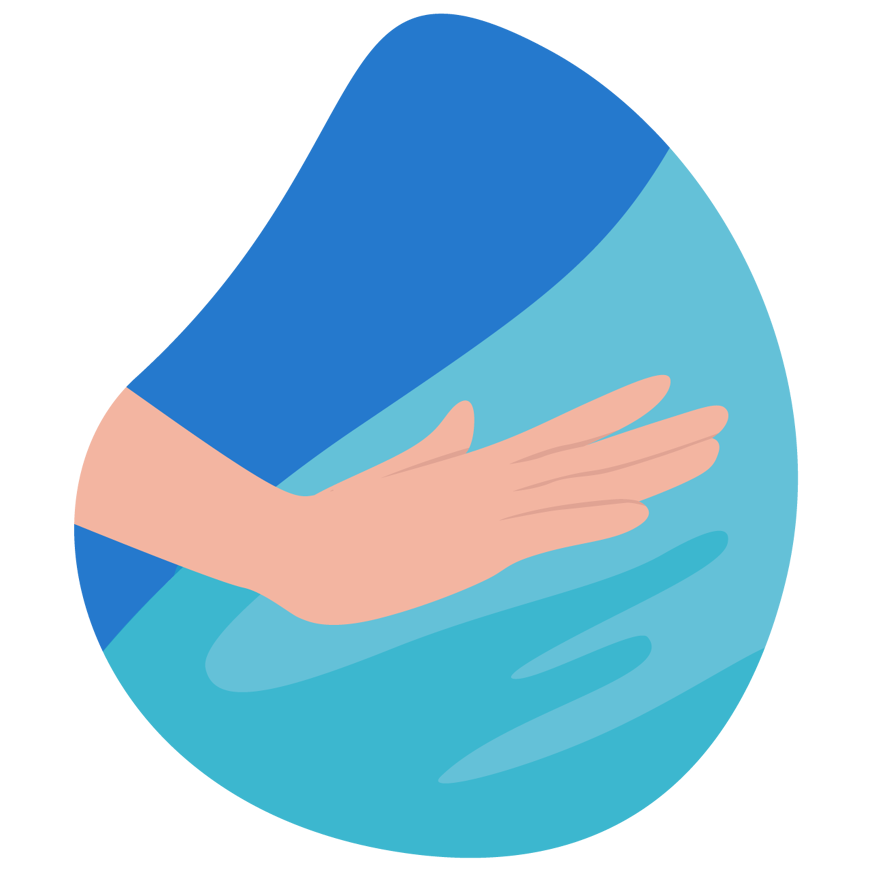 Ilustração de suavidade ao toque